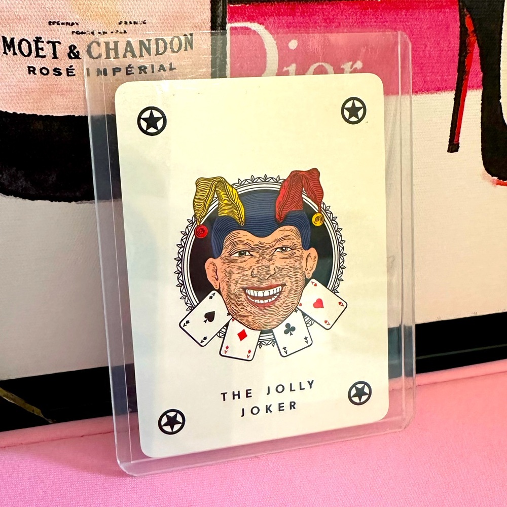 Jolly Joker Gucci Card. EUC